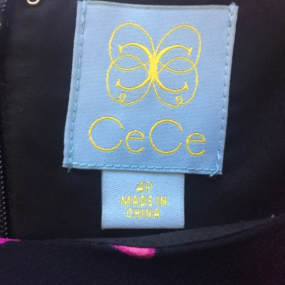 CECE Petite "Clara Dress" in Petal Pathway 4P EUC - Picture 5 of 8